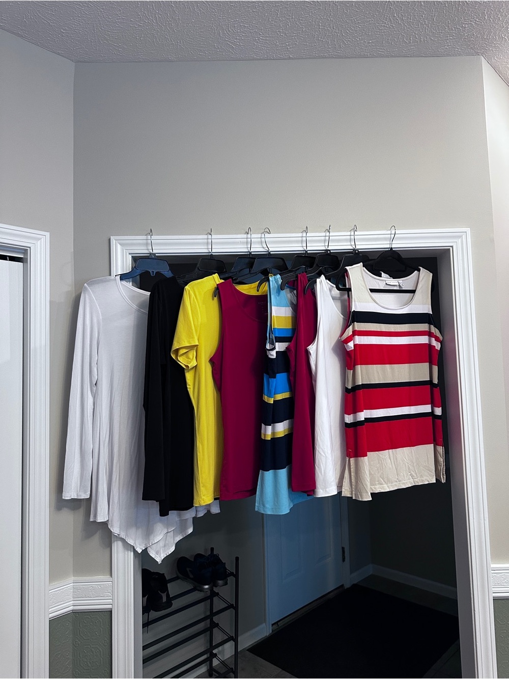 Final markdown! Susan Graver bundle - 8 tops - priced to sell - size large